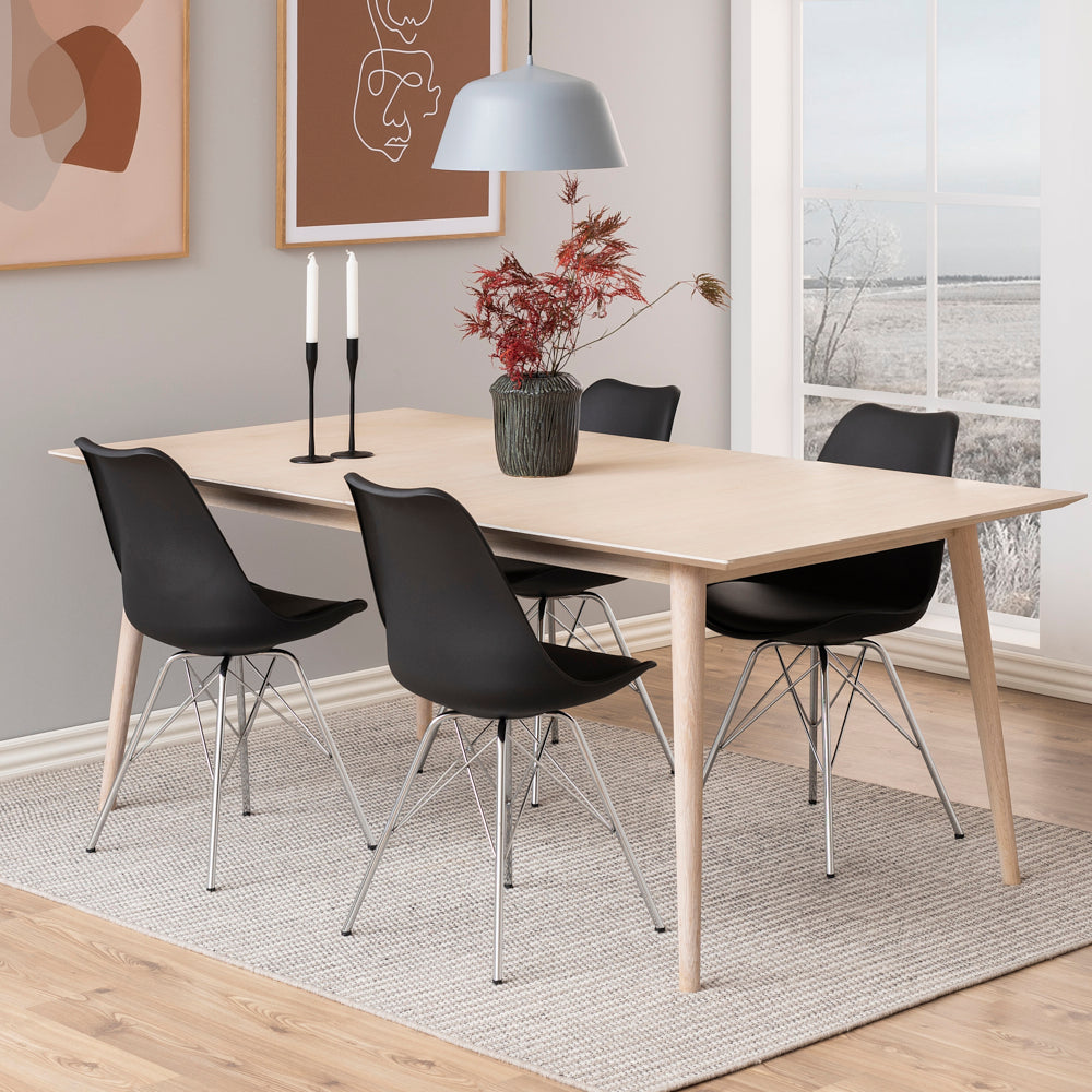 ROCK |  כיסא מודרני מרופד בבד דמוי עור - KUALA