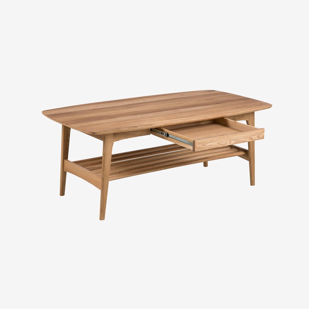 SAMBA | שולחן סלון מלבני מעץ, 130/70 ס"מ