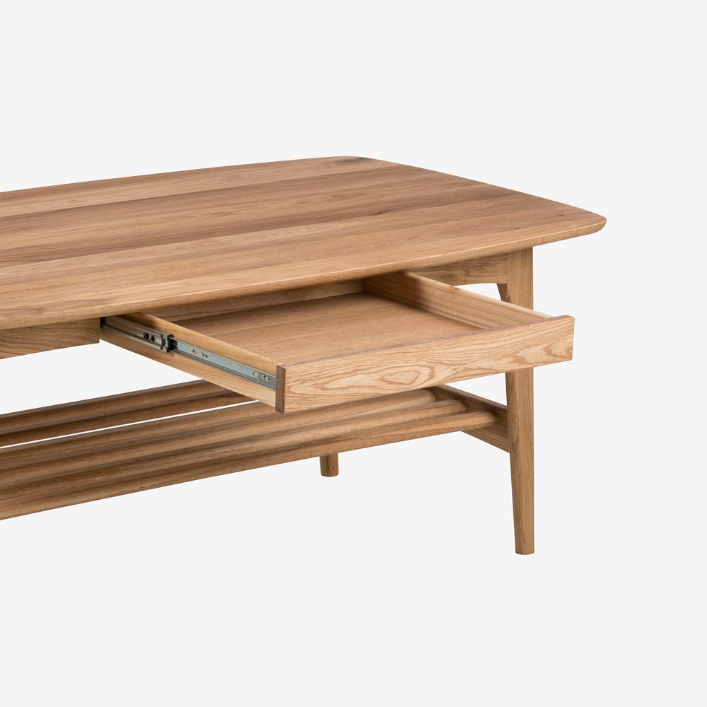 SAMBA | שולחן סלון מלבני מעץ, 130/70 ס"מ