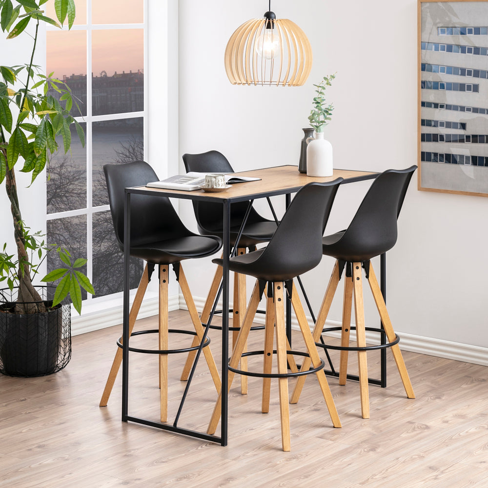 KUB | כיסא בר מרופד ומעוצב בסגנון מודרני - KUALA