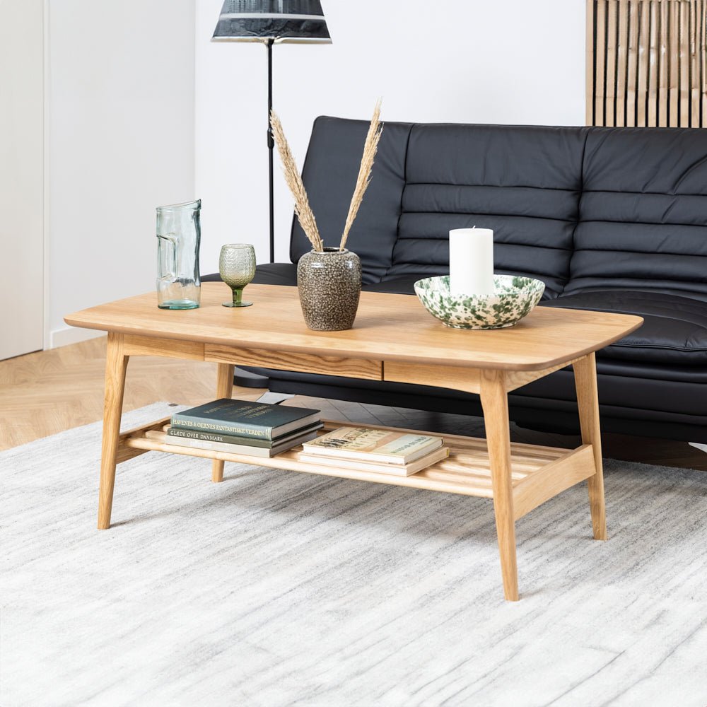 SAMBA | שולחן סלון מלבני מעץ, 130/70 ס"מ