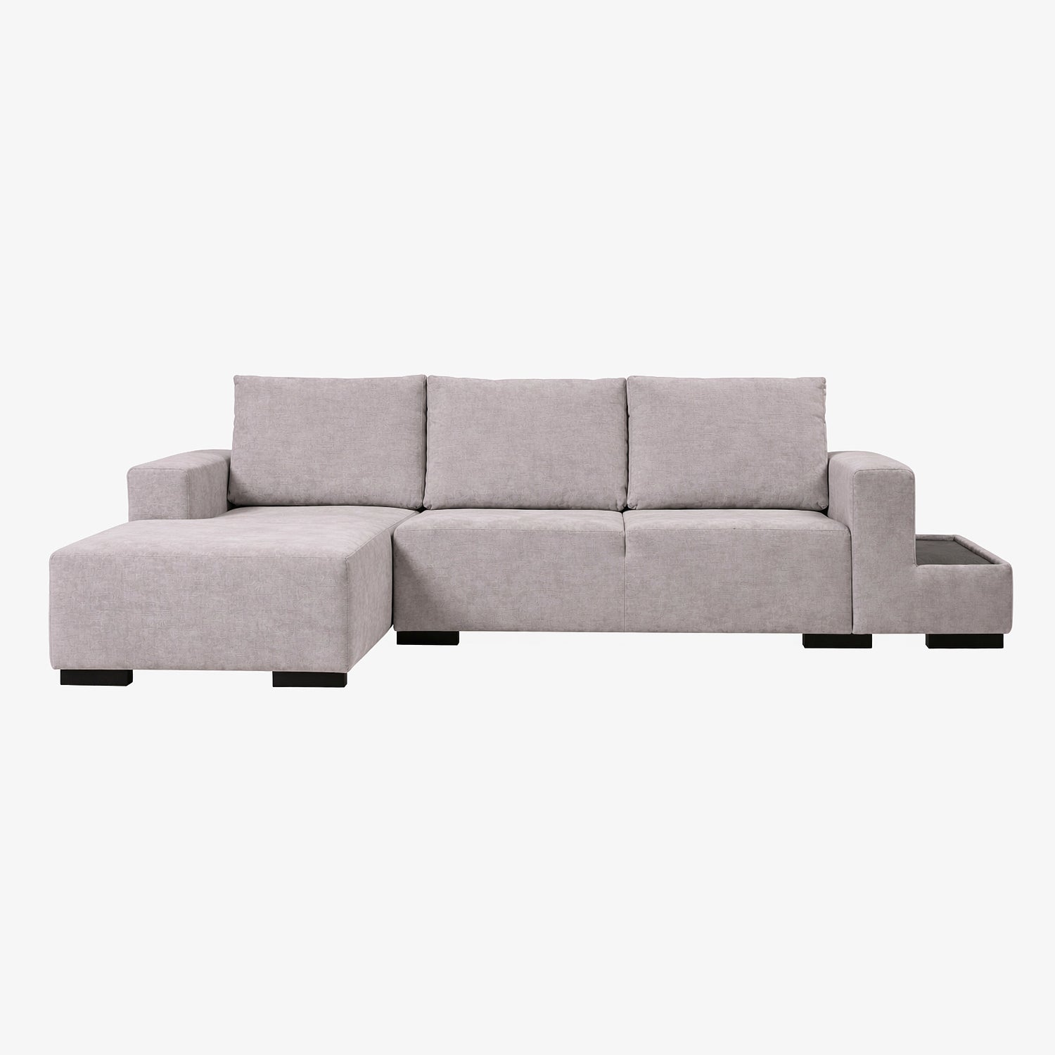 INGAF | ספת שזלונג מודרנית מרופדת בבד אריג