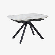 דמוי שיש לבן וזהב