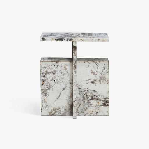 מעבר לעמוד מוצר RAH | שולחן צד עשוי אבן גרניט ווייט-טורפדו מקורית