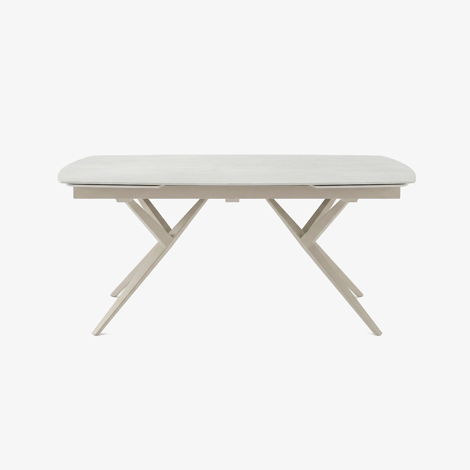 LIVVO | שולחן אוכל מלבני נפתח, מגיע בשני גדלים