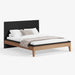 תמונה מזווית מספר 7 של המוצר UMMA | מיטה אקלקטית עם מסגרת עץ אלון מלא