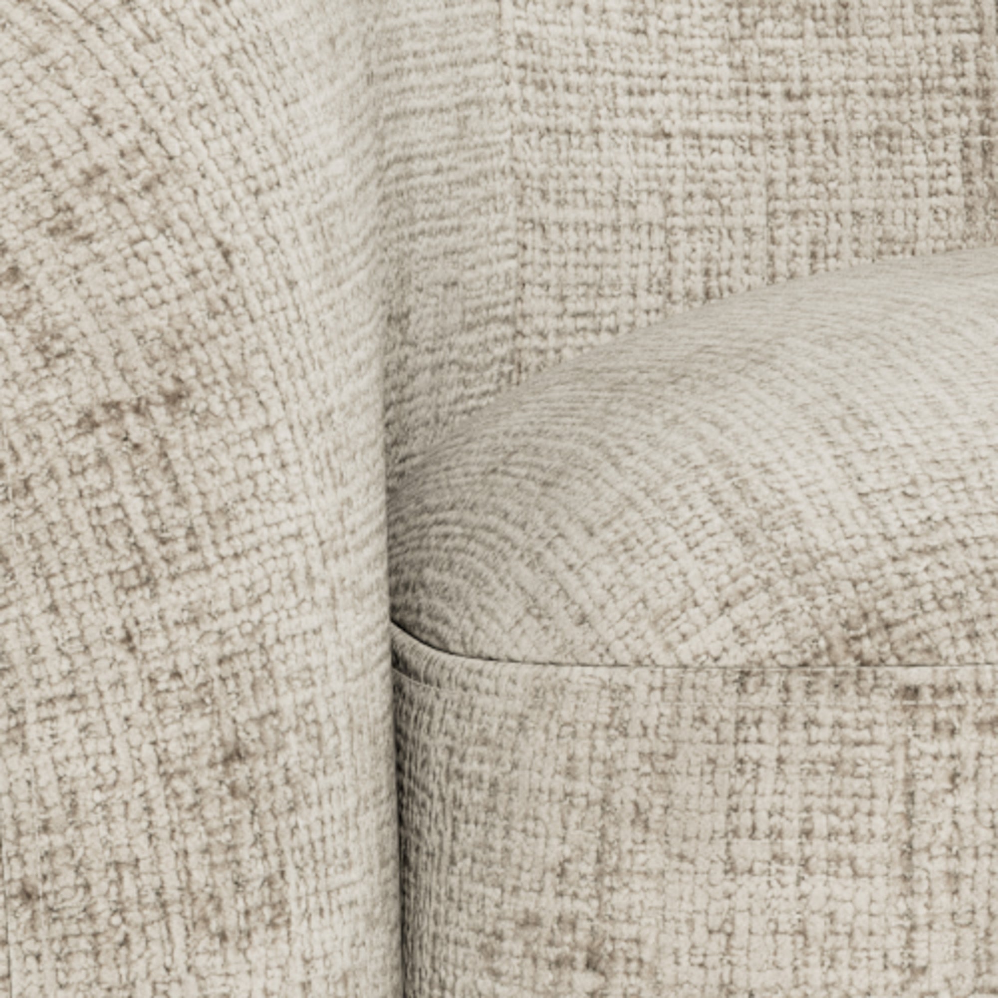 AXISO | ספה דו מושבית מרופדת בבד אריג