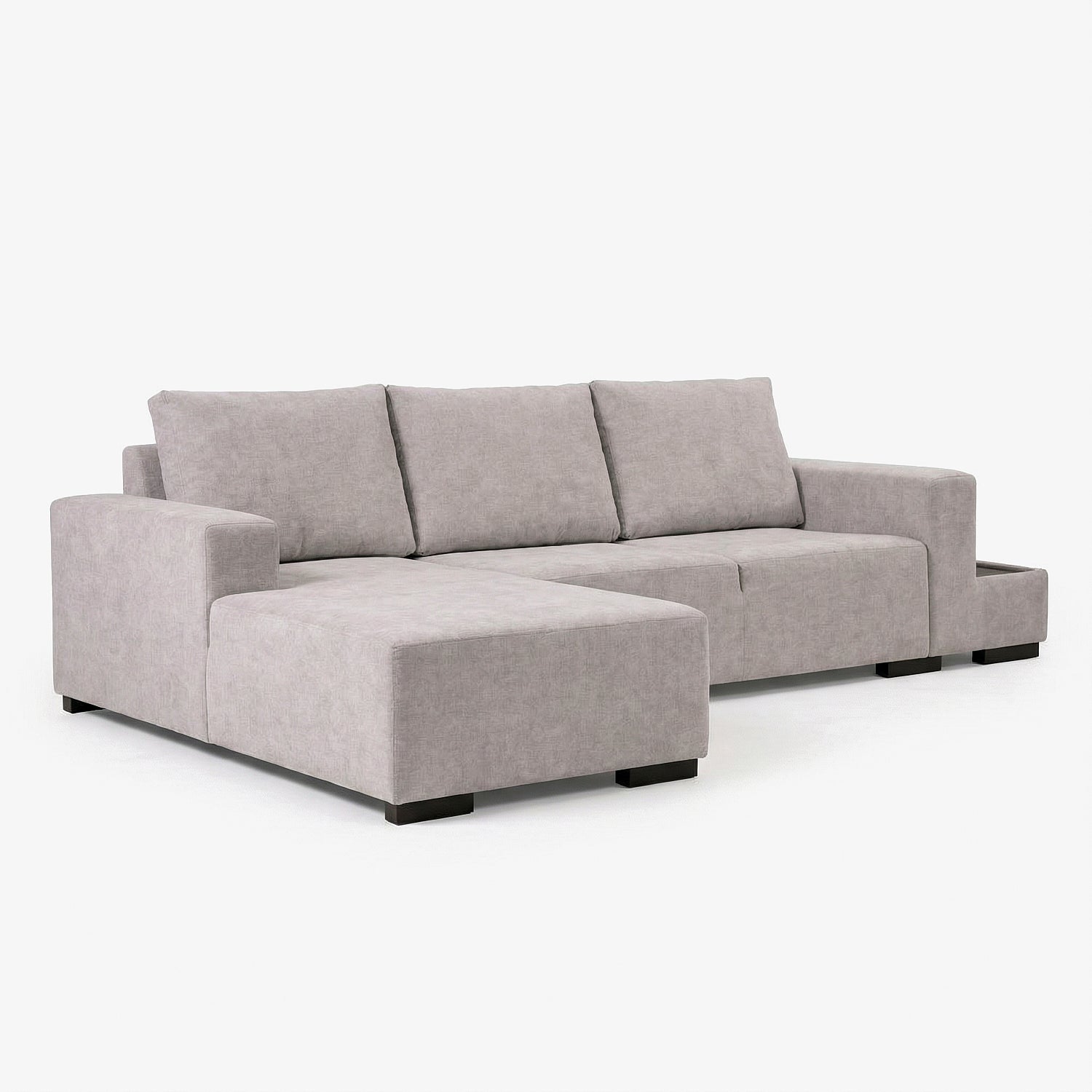 INGAF | ספת שזלונג מודרנית מרופדת בבד אריג