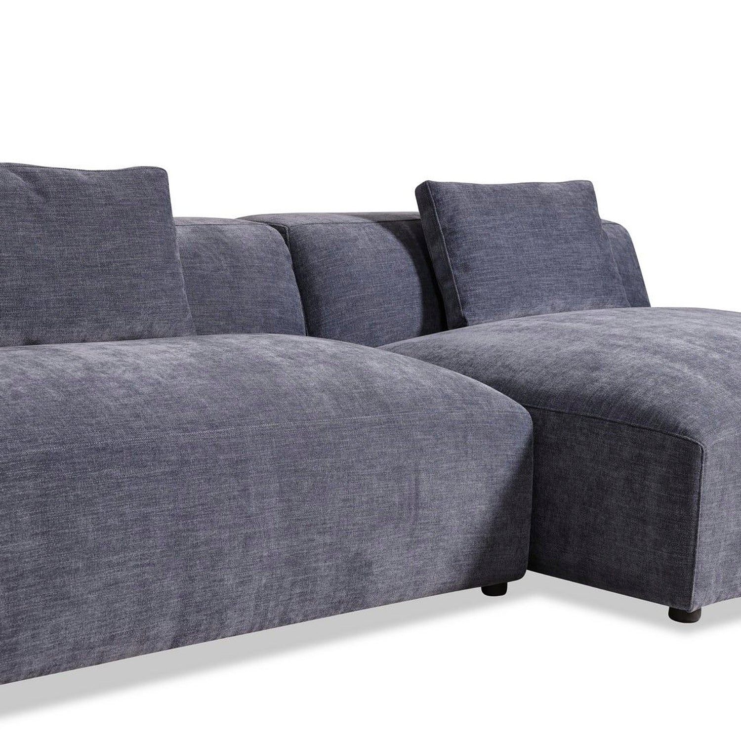 STARNAS | ספת שזלונג מודרנית מרופדת בבד אריג