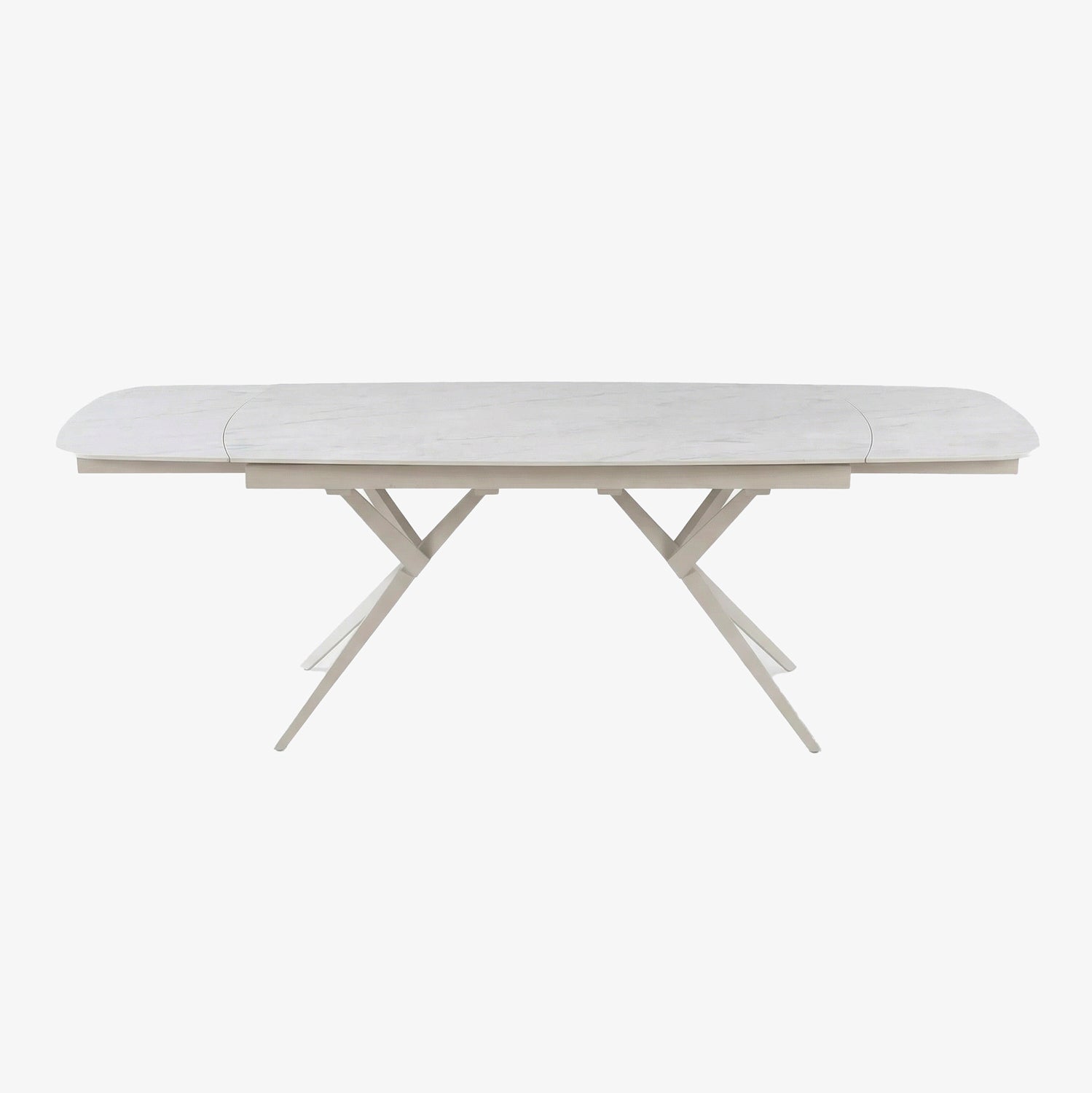 LIVVO | שולחן אוכל מלבני נפתח, מגיע בשני גדלים