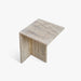 תמונה מזווית מספר 5 של המוצר VERSETEN | שולחן צד עשוי אבן טרוונטין