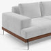 תמונה מזווית מספר 3 של המוצר GERT | ספה תלת-מושבית מודרנית
