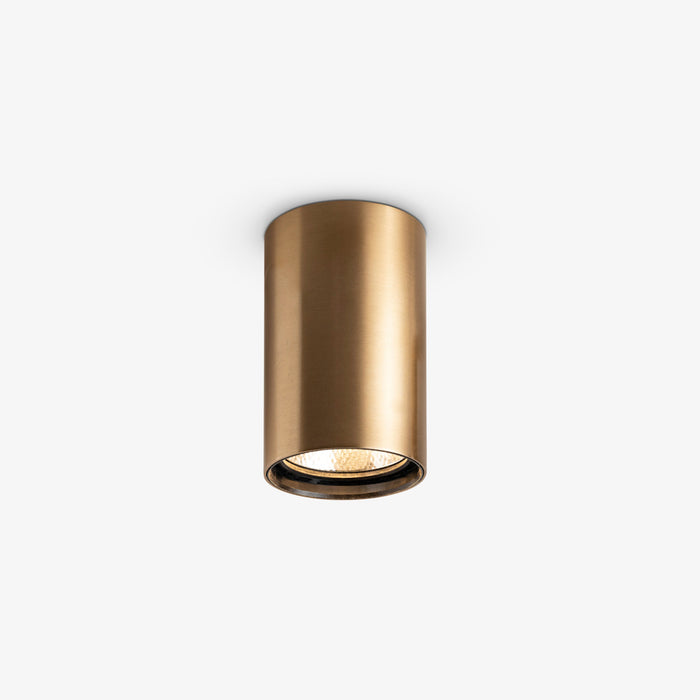 COLPI | מנורת צילינדר תקרה מוזהבת
