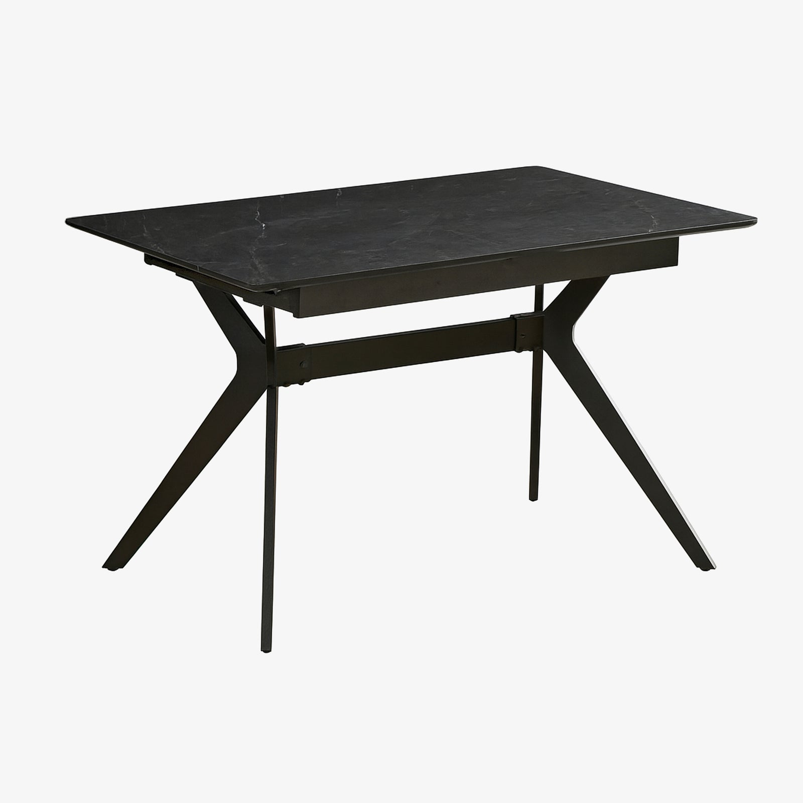 TUVAL | שולחן אוכל מלבני 140/90 ס"מ, נפתח ל-240 ס"מ, עד 10 סועדים