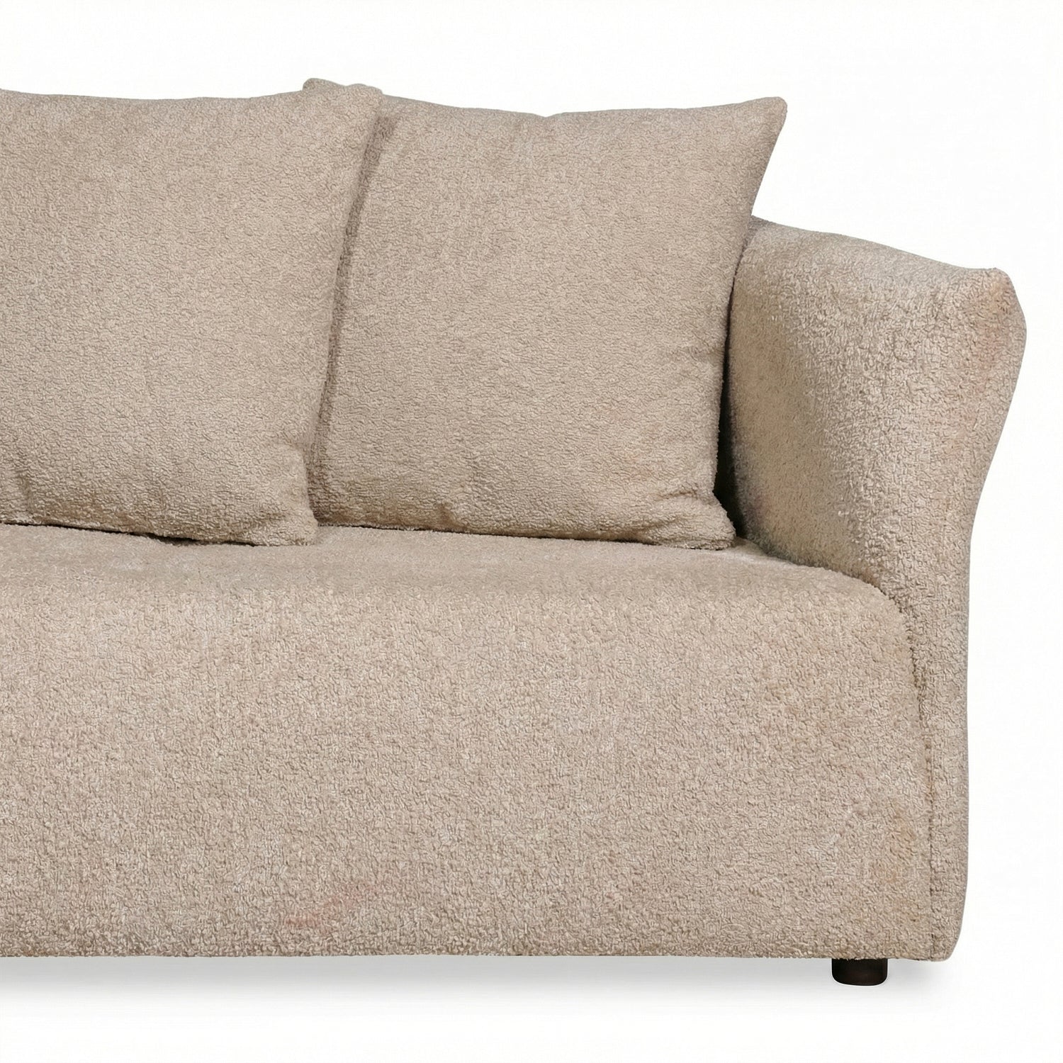 YRSAU | ספה תלת מושבית מודרנית מרופדת בבד אריג - KUALA