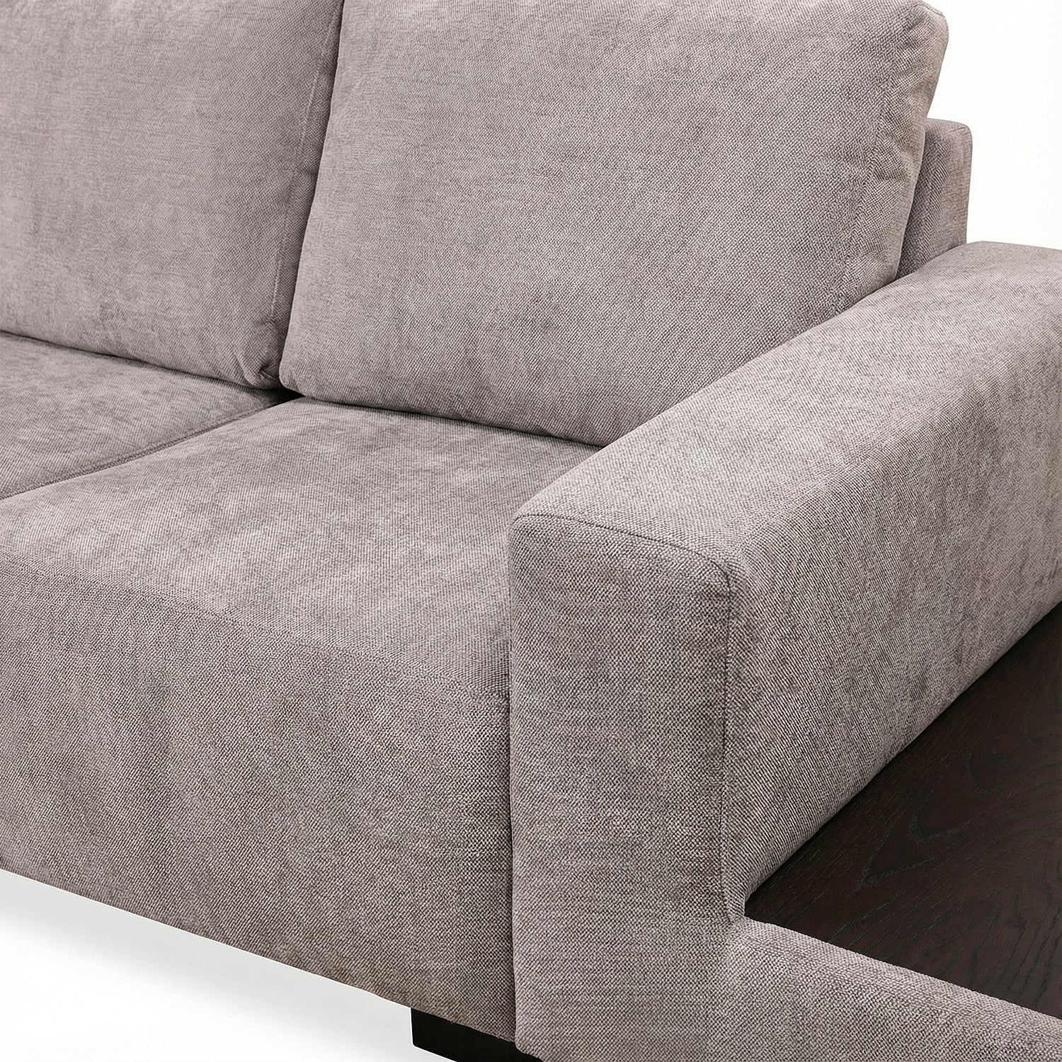 INGAF | ספת שזלונג מודרנית מרופדת בבד אריג