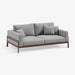 תמונה מזווית מספר 9 של המוצר Edwa | ספה דו מושבית לסלון עם מסגרת עץ מלא