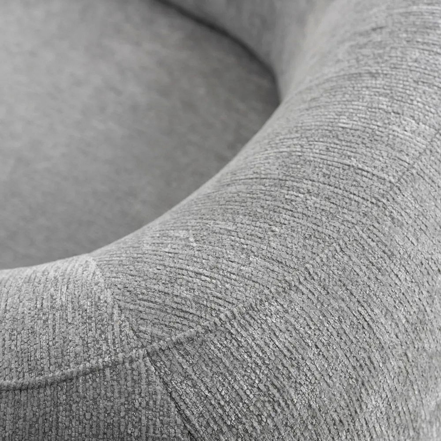 LAVAKO | כורסא מעוגלת מרופדת בבד אריג - KUALA