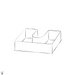 תמונה מזווית מספר 5 של המוצר AFU | ארון אמבט מעוגל וצף, מעוצב בסגנון נורדי