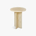 תמונה מזווית מספר 6 של המוצר IDEAL | שולחן צד עשוי אבן אוניקס צהובה