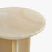 תמונה מזווית מספר 5 של המוצר IDEAL | שולחן צד עשוי אבן אוניקס צהובה