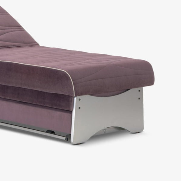 Worn | מיטת נוער בגוון סגלגל עם ארגז מצעים ומיטת על-קל נוספת