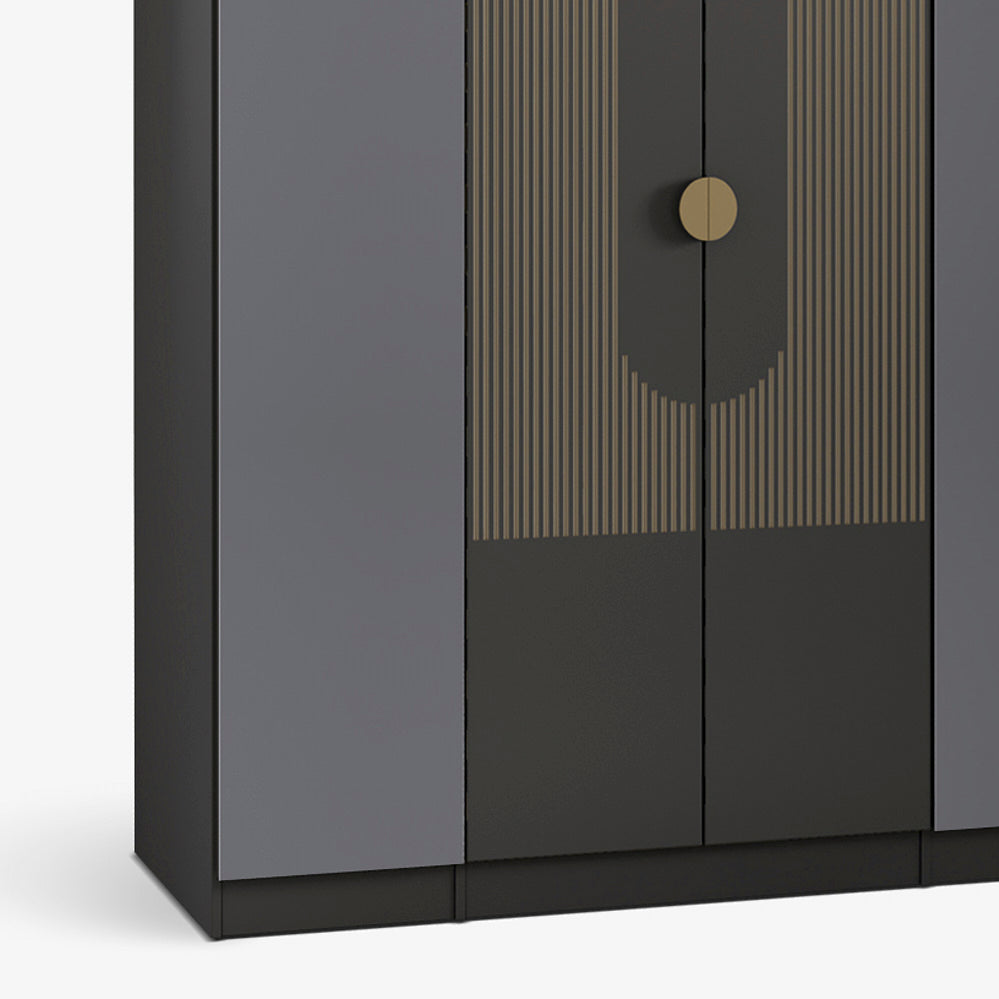 VILDE | ארון דלתות פתיחה עשוי עץ תעשייתי בחיפוי מלמין
