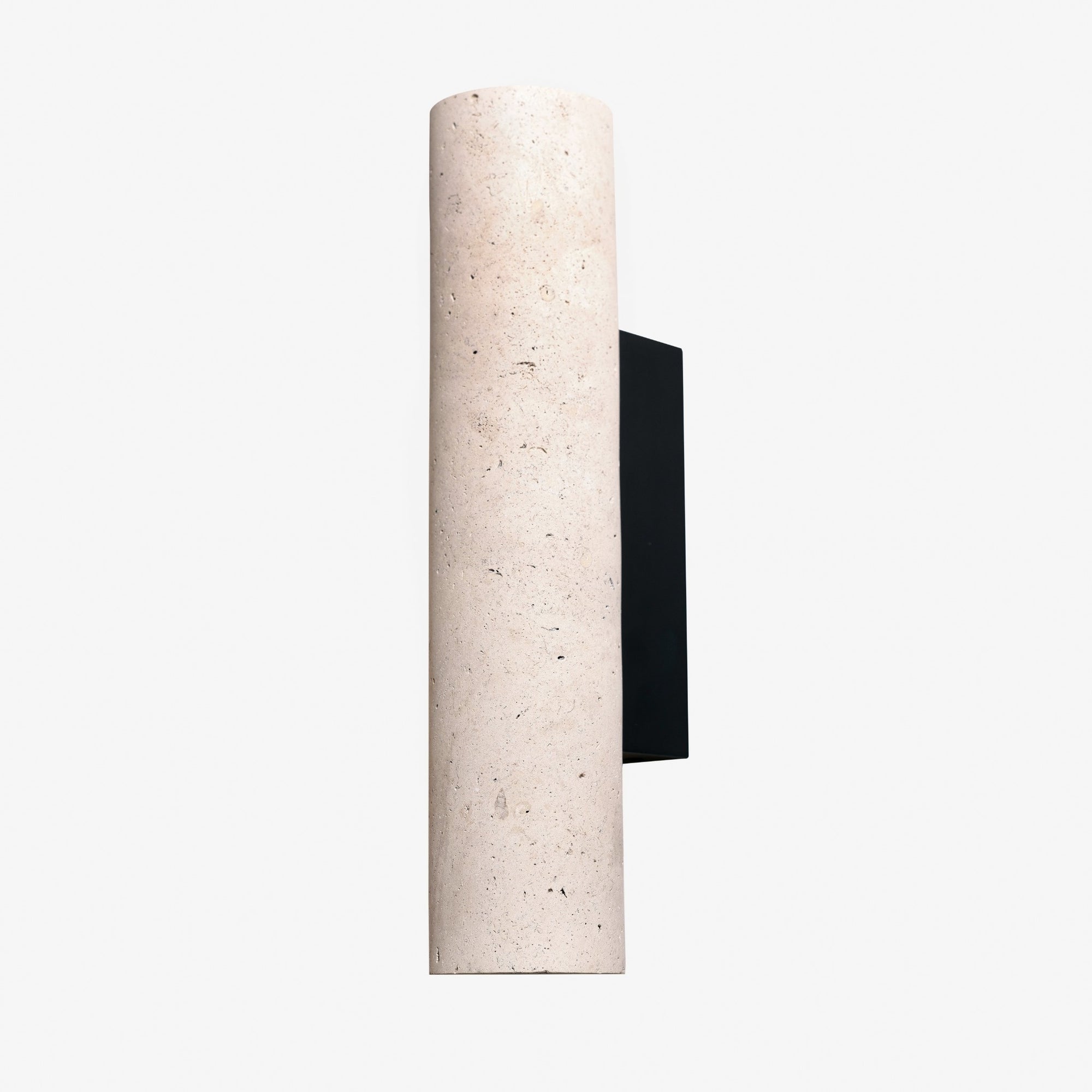 DEWOG | מנורת קיר מאורכת משולבת טרוורטין