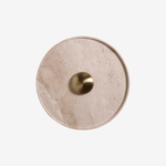 WUBO | מנורת קיר עגולה משולבת טרוורטין