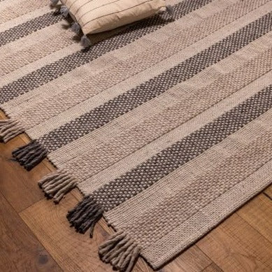 מעבר לעמוד מוצר Shubham | שטיח בוהו שיק ארוג בעבודת יד