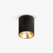 תמונה מזווית מספר 1 של המוצר CHOK | צילינדר צמוד תקרה עם מסגרת פנימית זהב