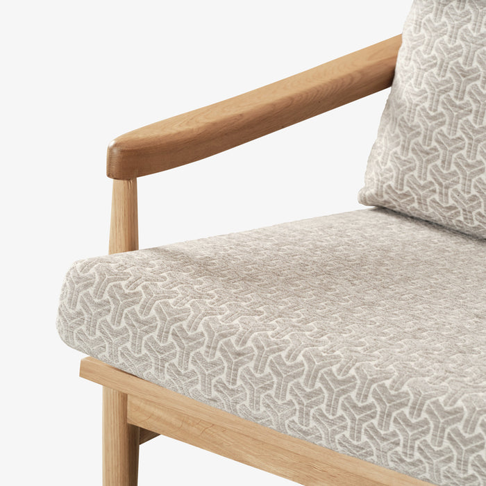 CHONZEN | כורסא מעץ בעיצוב סקנדינבי