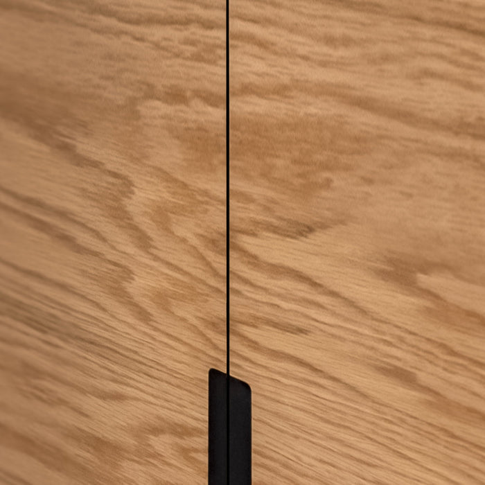 MODESTO | שידה מעץ בשילוב גוון שחור ברוחב 100 ס"מ