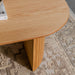 תמונה מזווית מספר 5 של המוצר JUAN | שולחן סלון אובלי מעוצב בסגנון סקנדינבי ברוחב 120 ס"מ