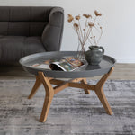 HORMIGON | שולחן סלון עגול מעץ, מגיע בשלושה גדלים