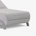 תמונה מזווית מספר 3 של המוצר TANO | מיטה וחצי מתכווננת חשמלית בגוון אפור בהיר, עם רגלי מתכת מעוצבות