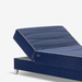 תמונה מזווית מספר 2 של המוצר FALCON | מיטה וחצי מתכווננת חשמלית בגוון כחול עם תיפורי קדר