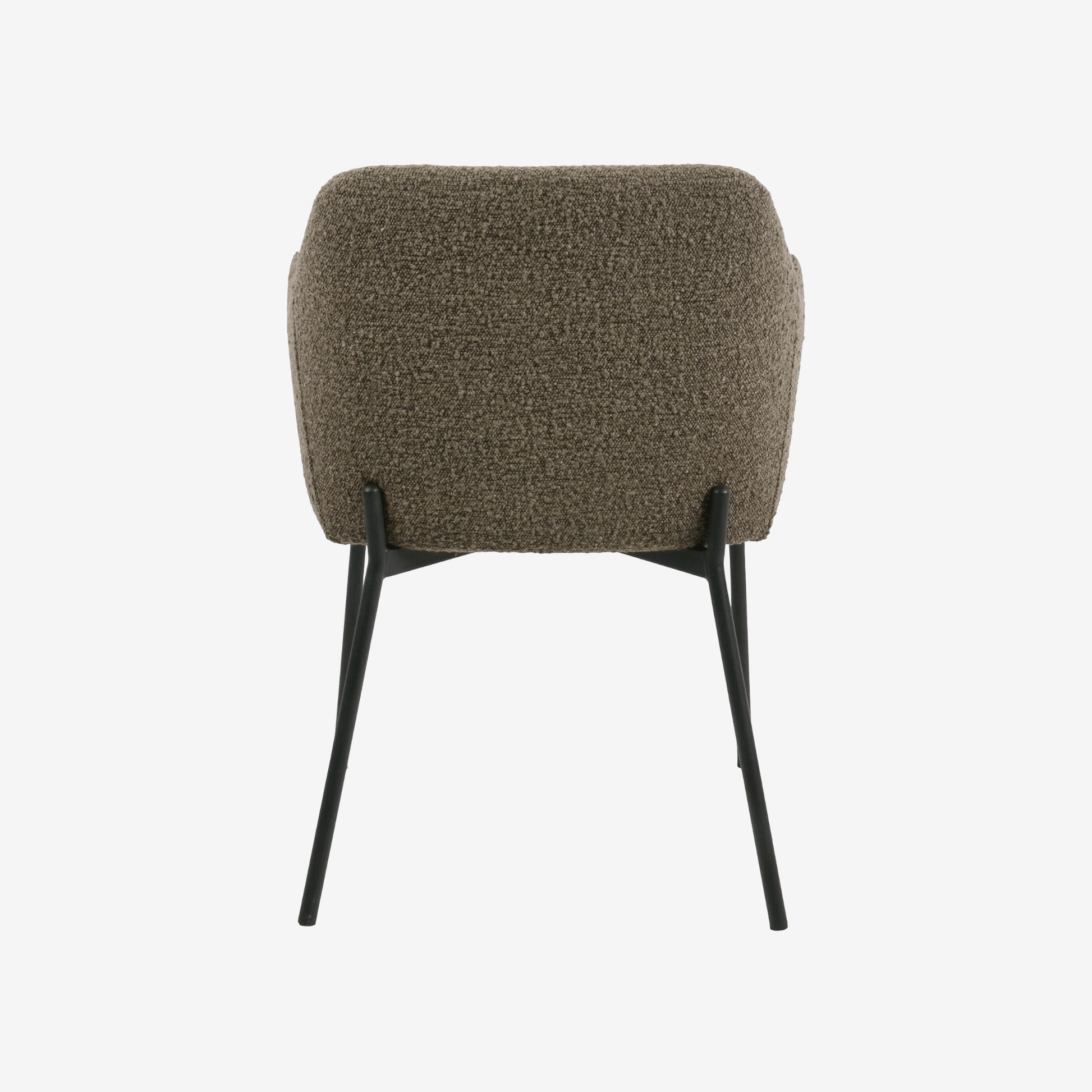 BIMA | כיסא אוכל מרופד בשילוב רגלי מתכת - KUALA