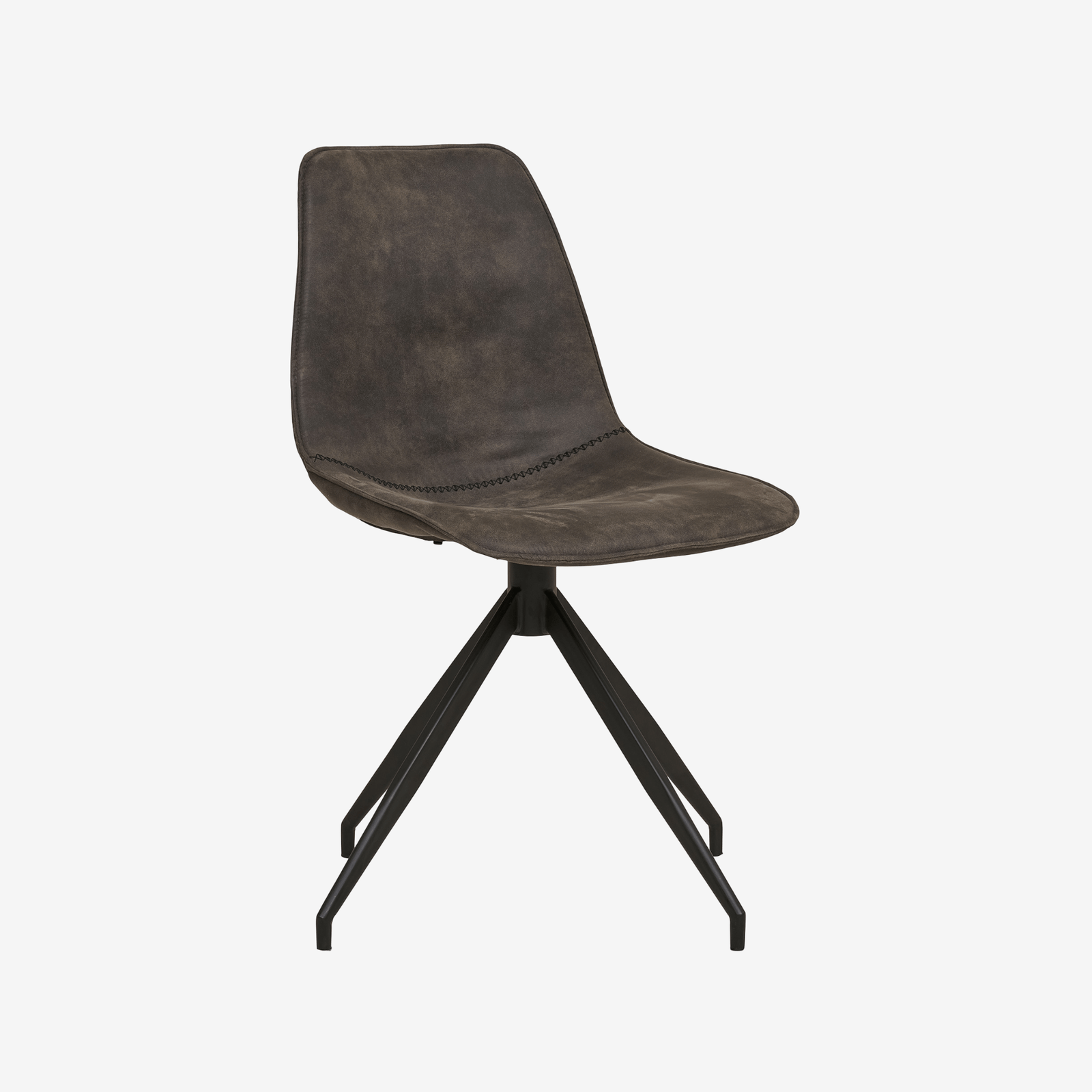 RACKER | כיסא מסתובב מרופד בבד אריג