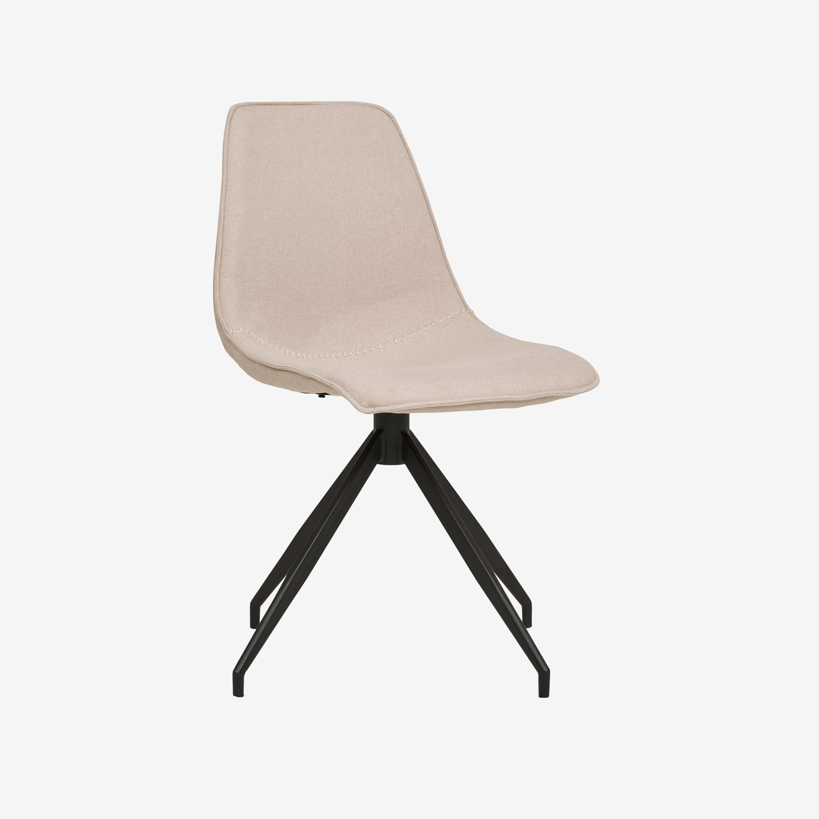 DOUGHY | כיסא מסתובב מרופד בבד אריג