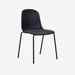 RAMEKIN | כיסא פולימרי עם מושב מרופד