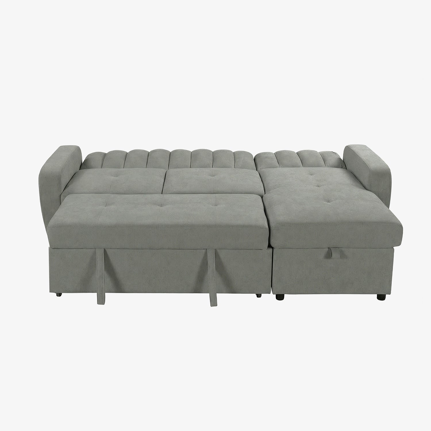 LEIFST | ספת שזלונג נפתחת למיטה, מרופדת בבד אריג, 218 ס"מ - KUALA