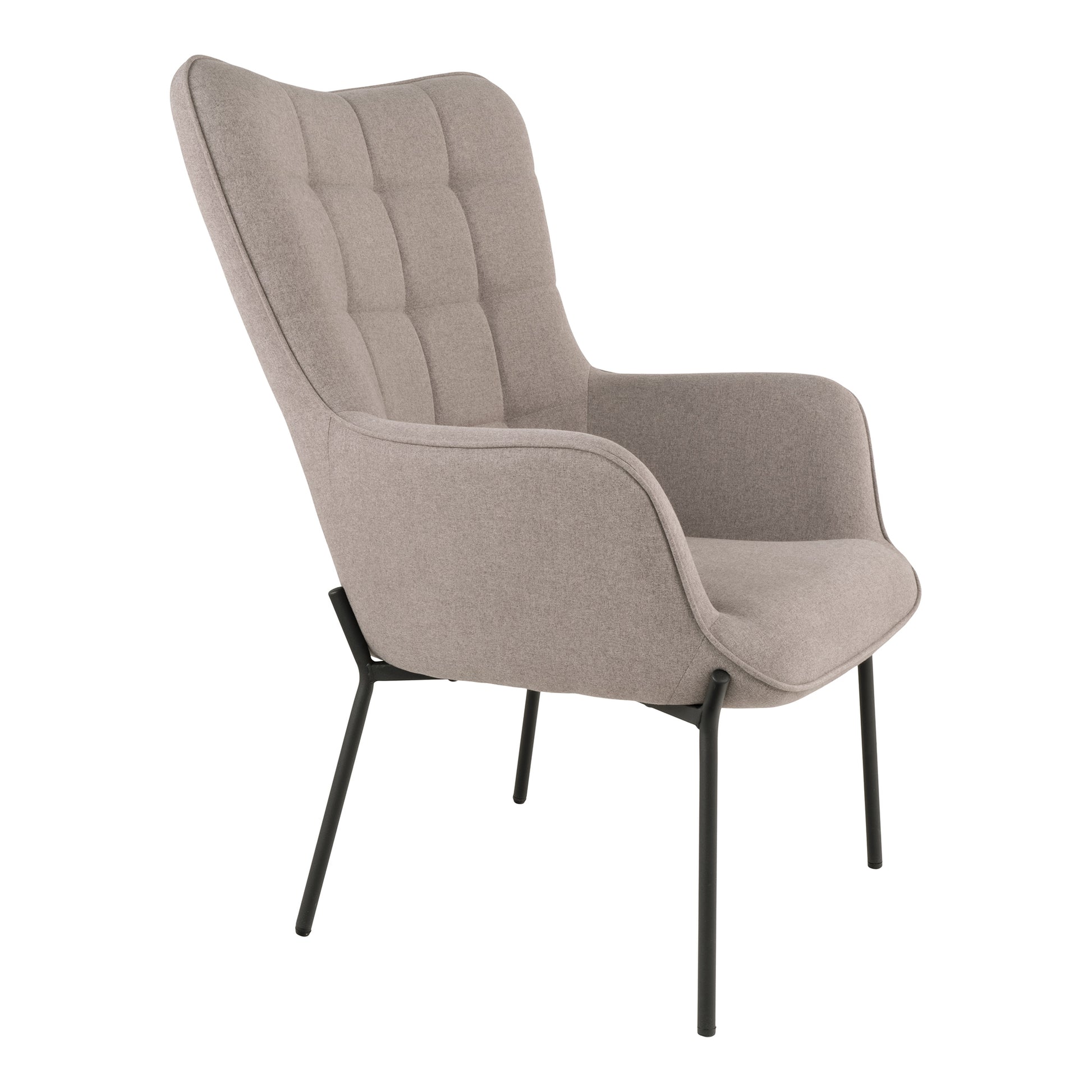GLIMA | כורסא קלאסית מרופדת בבד אריג - KUALA