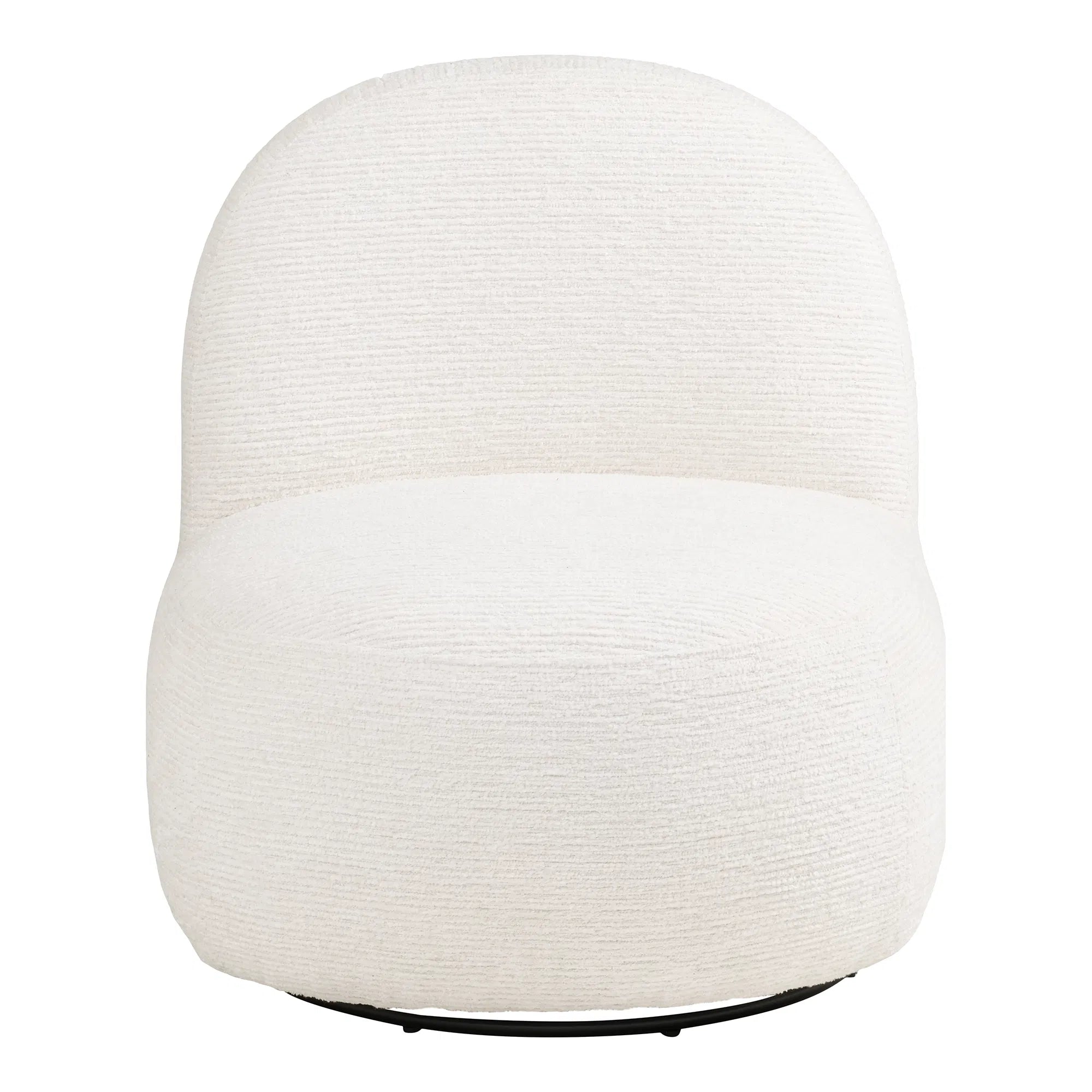 MANALI | כורסא מסתובבת מעוצבת בצורה מעוגלת