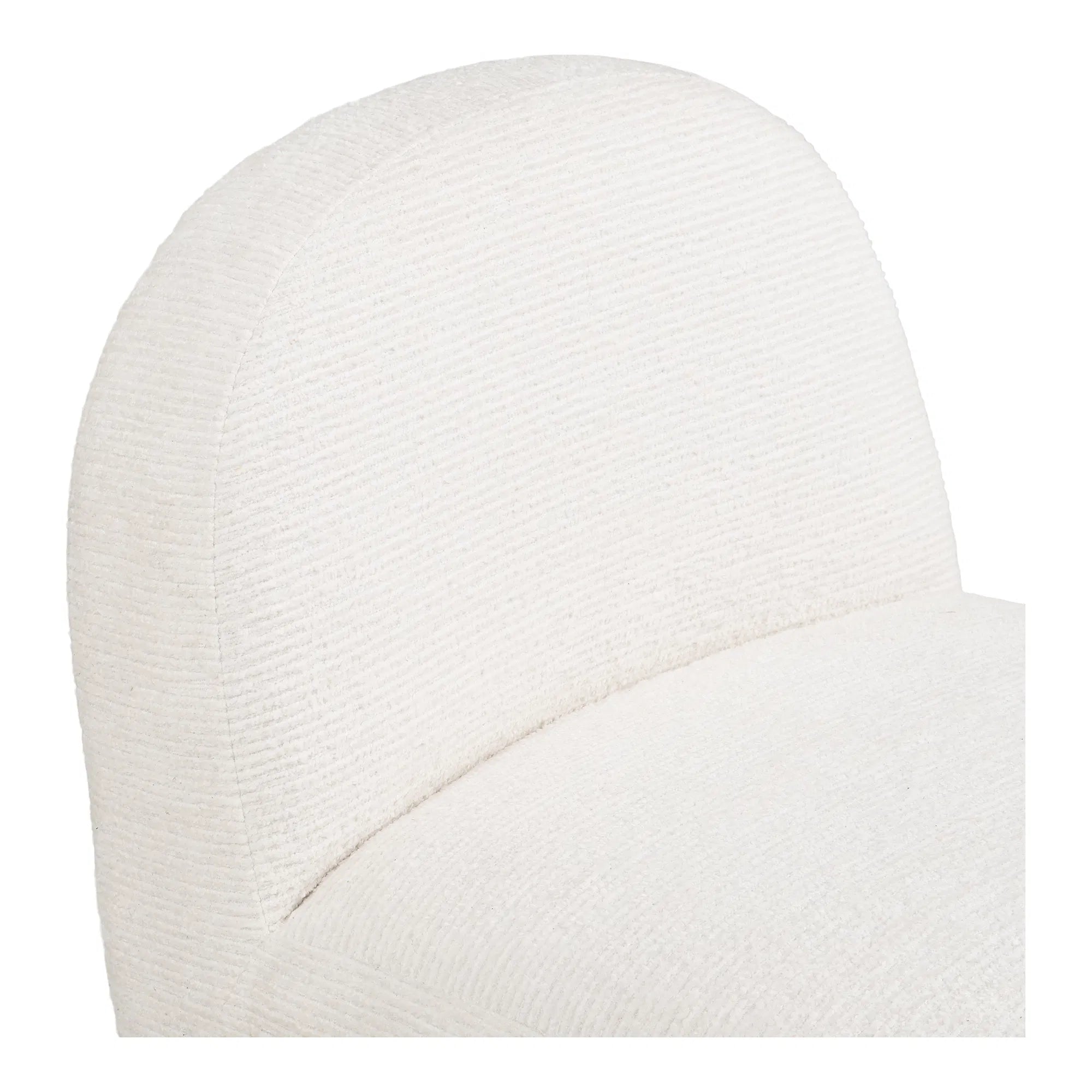 MANALI | כורסא מסתובבת מעוצבת בצורה מעוגלת