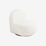 MANALI | כורסא מסתובבת מעוצבת בצורה מעוגלת