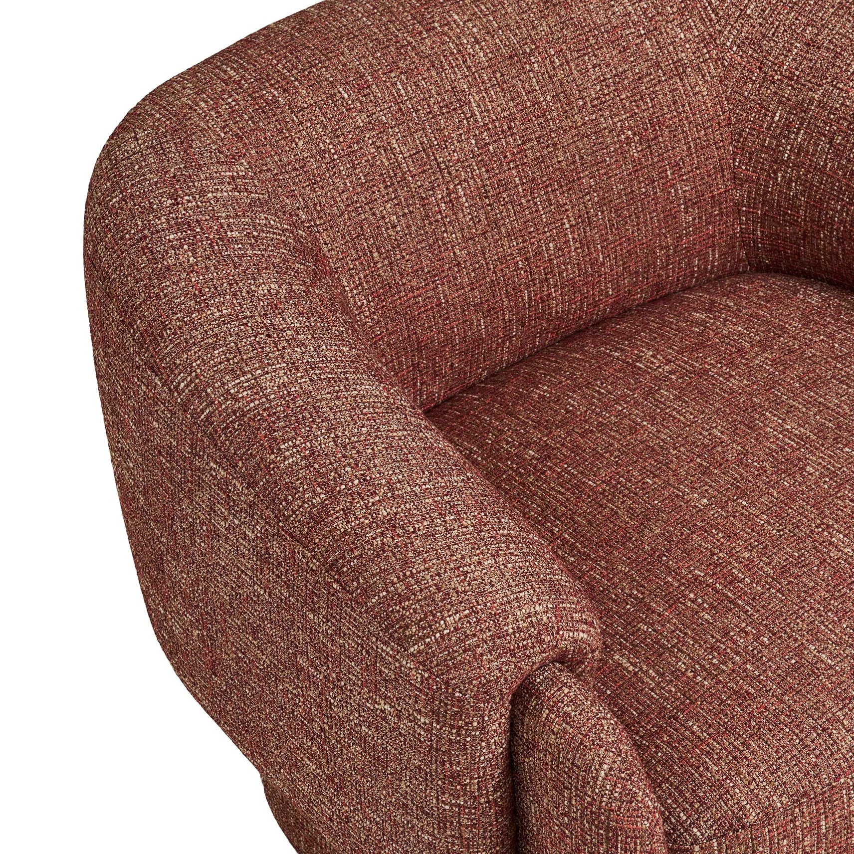 HALOL | כורסא מעוצבת מרופדת בבד אריג - KUALA