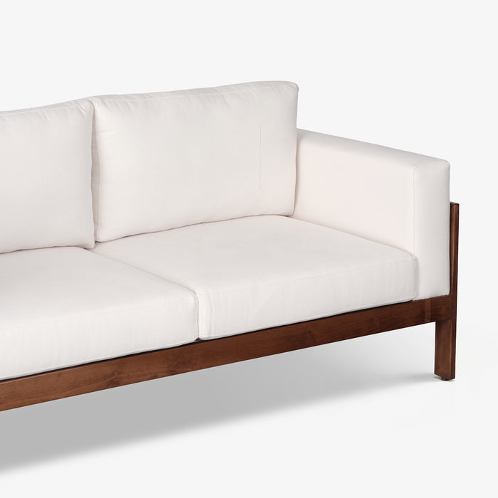 CHE | ספה תלת-מושבית מודרנית לסלון עם מסגרת עץ מלא