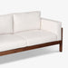 תמונה מזווית מספר 12 של המוצר CHE | ספה תלת-מושבית מודרנית לסלון עם מסגרת עץ מלא