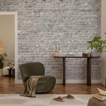 MIVU | טפט לבנים אפור